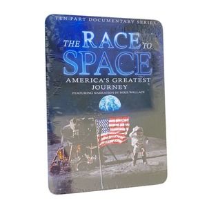 2-Disc DVD Set The Race to Space: America's Greatest Journey in Tin Case SEALED!